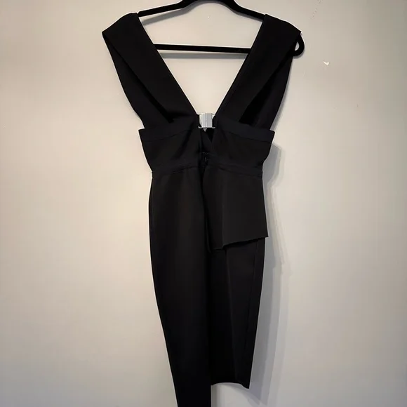 bec and bridge black and white dress Halle Strapless Dress in Black